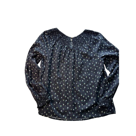 Sonoma Medium flower shirt long sleeves - Picture 2 of 7